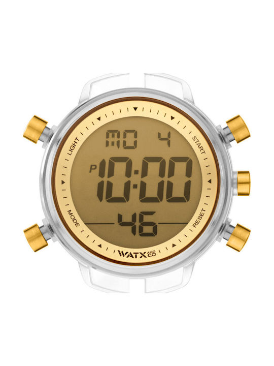 WATX & CO Ψηφιακό Γυναικείο Ρολόι 49mm Μπαταρίας