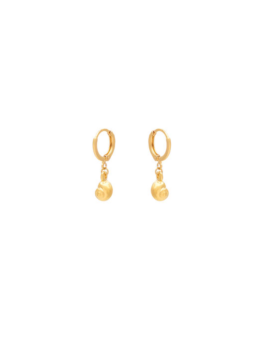 LifeLikes Earrings Hoops Gold Plated