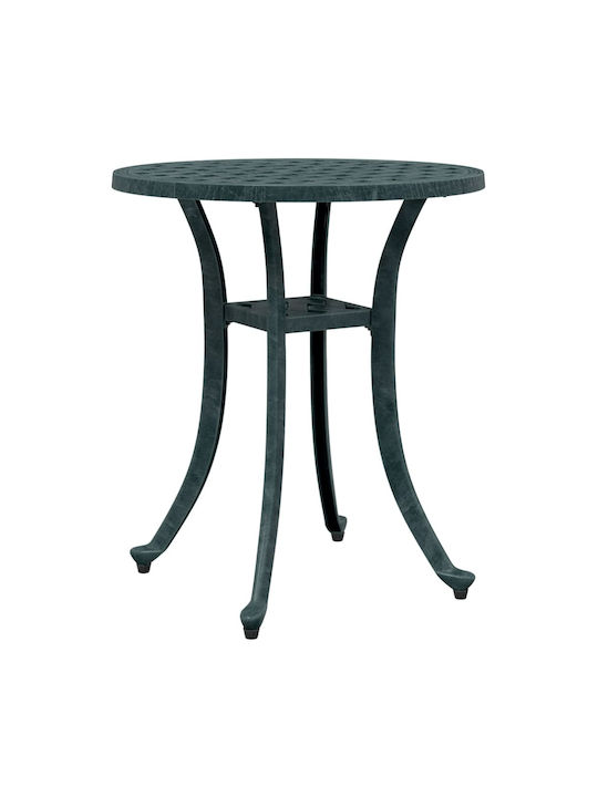 Tisch für kleine Außenbereiche Stabil Green 48x48x53cm