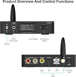 DAC with USB Input Black