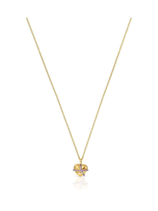 Tous Necklace from Gold Plated Silver