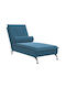 Recliner Samt Blau L136.5xW56xH75cm