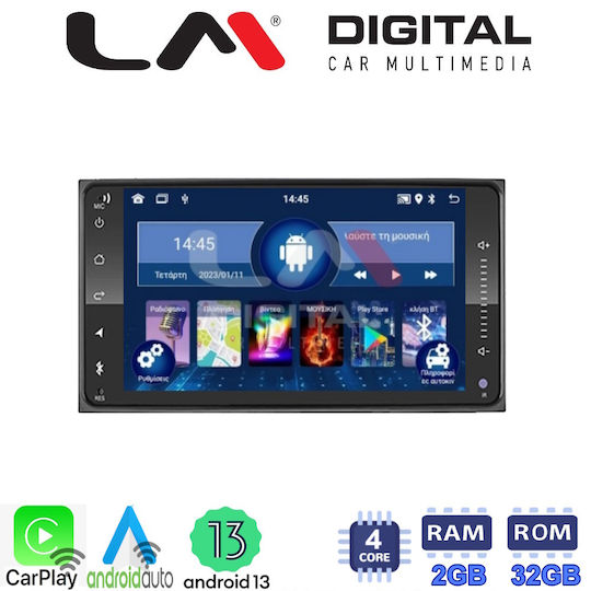 Автомобилна Аудио Система За Toyota RAV 4 / Hilux / Yaris / Prius Nissan Note 2012> (Bluetooth/USB/Вграден Wi-Fi /GPS/Apple CarPlay)
