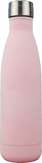 Tpster Flasche Thermosflasche Rostfreier Stahl 500ml Rosa