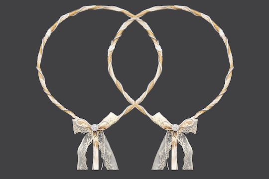 La Vista Silver Wedding Crowns