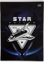 interDRUK Τετράδιο Ριγέ Α5 Boys Star Star