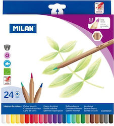 Milan Metallic Pencils 24 Colours 198075