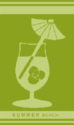 Beach Towel Dimcol 87*165 222 Green