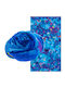 Pylones Blau Damen Pareo Blumen
