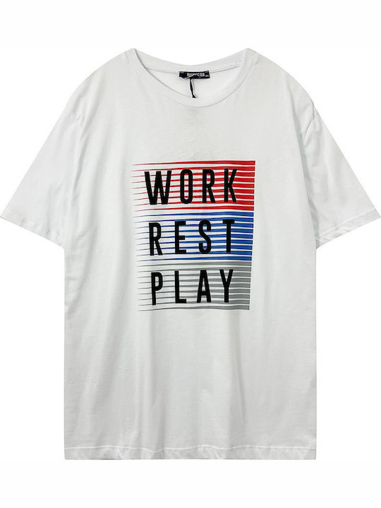 Ustyle T-shirt Λευκό