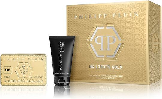 Philipp Plein No Limits Gold Ανδρικό Σετ με Eau de Parfum