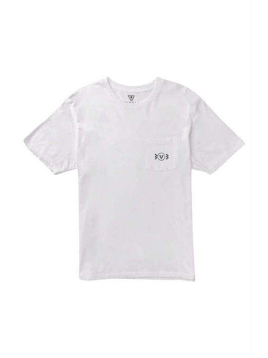 Vissla Men's Short Sleeve T-shirt White