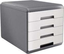 Arda Plastic Desktop Drawer Gray