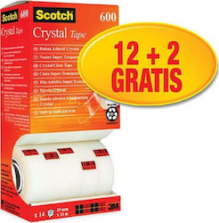 Scotch Tape 14pcs Transparent