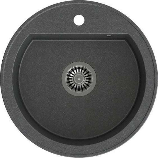 Steiner Drop-In Chiuvetă din Granit Sintetic L51xW18cm granit negru
