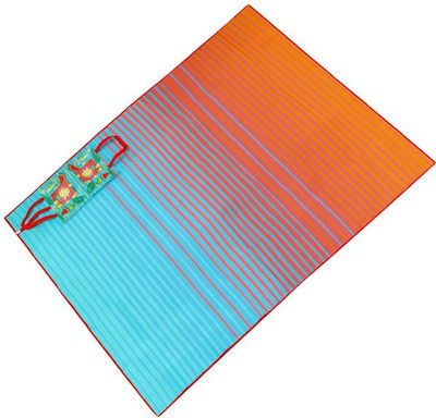 Strandmatte Mehrfarbig 200x180cm