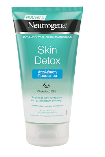 Neutrogena Skin Detox Скраб за Лице като Гел за Мазна Кожа 150мл