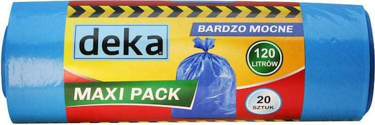 DEKA nuts Müllbeutel Kapazität 120Es 20Stück Blau
