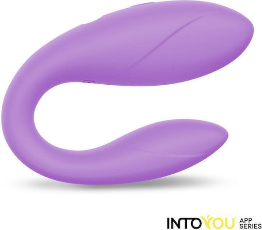 IntoYou Mini Vibrator for Couples with Remote Control 9.2cm Purple