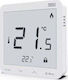 Tech R-8s Plus Wireless Room Controller White Humidity Measurement
