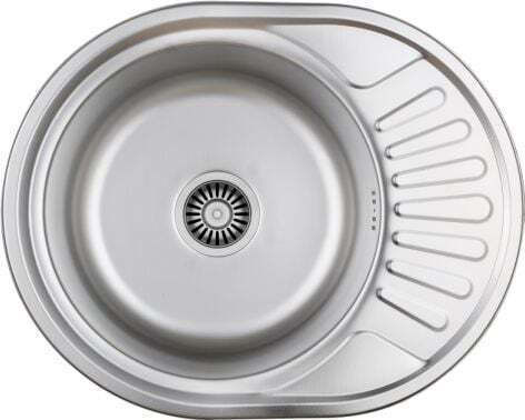 Steiner Drop-In Spüle Edelstahl LxW Gray 5903242533433