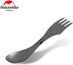 Naturehike Redzepi Titanium Spoon and Fork Grey