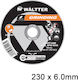 Walter 230x6.0mm Waltter Grinding Disc 230mm