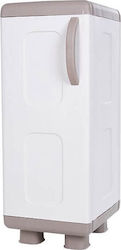 Plastic Single-Door Wardrobe 44x36x96cm