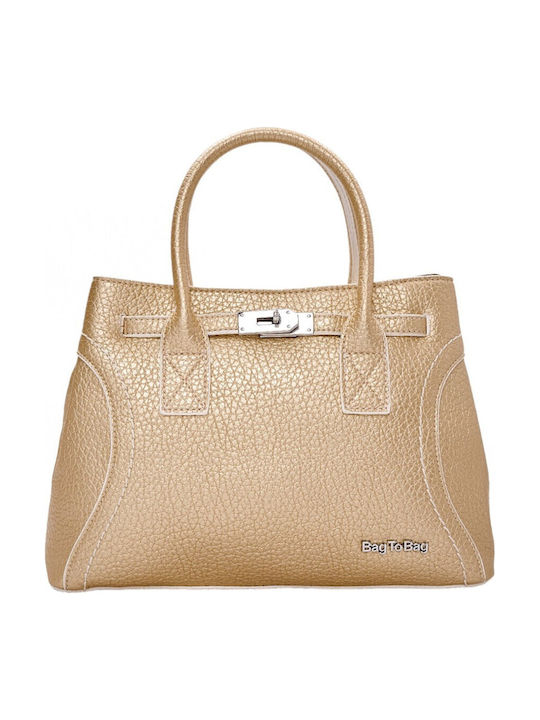 Bag to Bag Дамска Чанта Ръчна Златиста