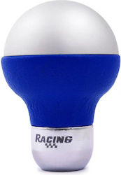 Autoline Shift Knob Racing Universal Silver / Blue Silver