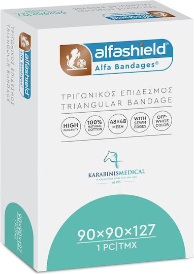 Alfashield Triangular Bandage 90x90x127 1 piece