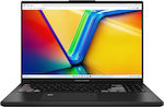 Asus Vivobook Pro 16X OLED 16" 165Hz (i7-13650HX/16GB/1TB SSD/GeForce RTX 4070/W11 Acasă) (Tastatură UK)