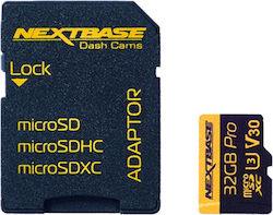 NextBase SDXC 32GB Clasa 10 U3 V30 cu adaptor