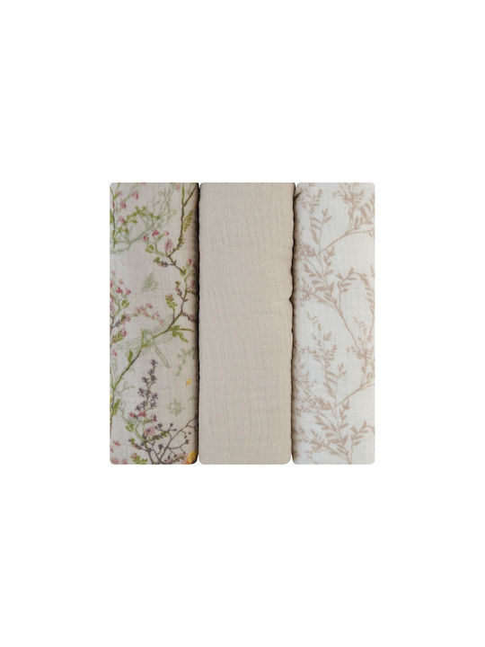 Kikka Boo Secret Garden Muslin Swaddle Wraps Be...