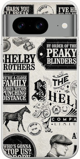 Peaky Blinders Google Pixel 8a 5g Гъвкав Tpu Прозрачен Силикон