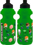 Kids Licensing Kids Water Bottle Minecraft Plastic 350ml