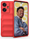 Techsuit Magic Back Cover Silicone Red (Huawei ...
