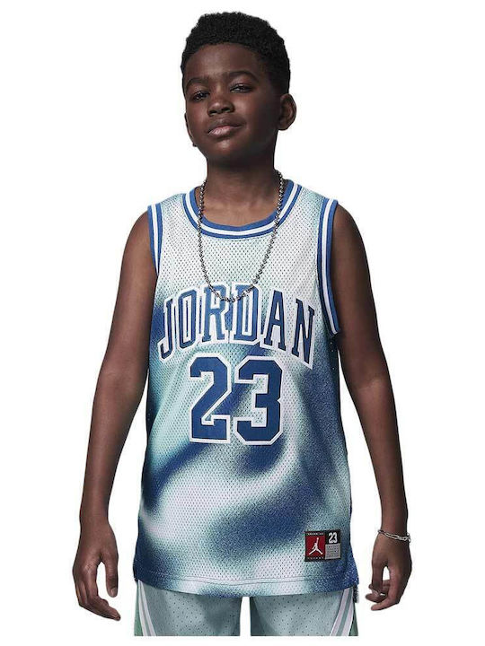 Jordan Kids' Shirt Sleeveless Blue
