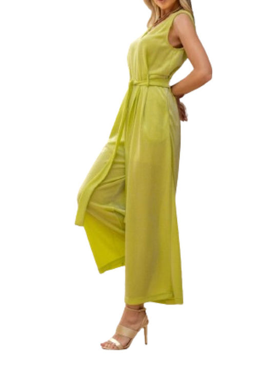 Derpouli Women's One-piece Suit Lime
