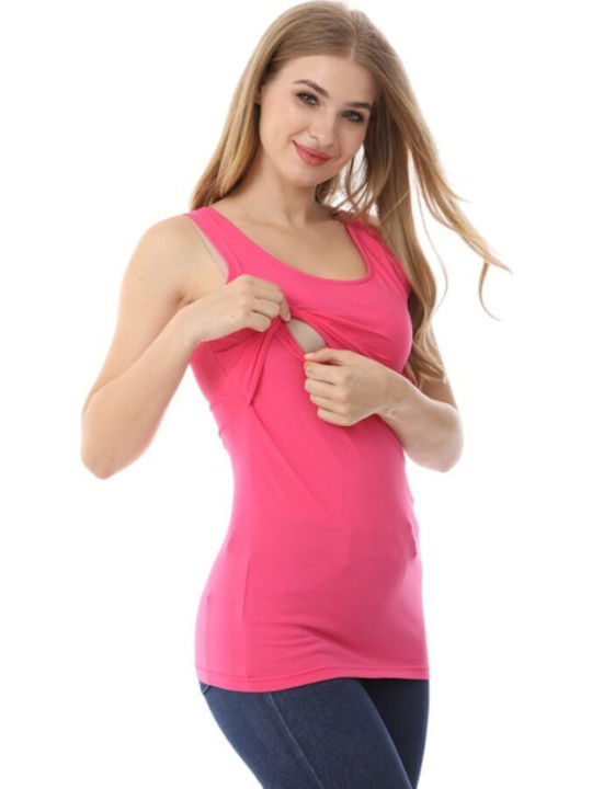 Queen Mother Maternity Top fuchsia