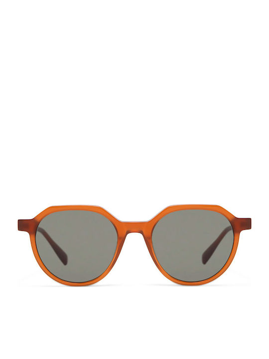 Gigi Barcelona Unisex Sunglasses with Orange Plastic Frame and