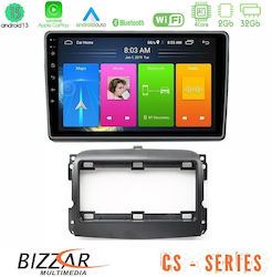 Bizzar Ηχοσύστημα Αυτοκινήτου 2DIN (Bluetooth/USB/WiFi/GPS/Apple-Carplay/Android-Auto) με Οθόνη Αφής 10"