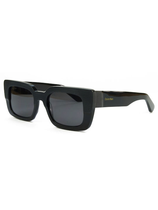 Calvin Klein Sonnenbrillen mit Schwarz Rahmen und Schwarz Linse CK24512S 001