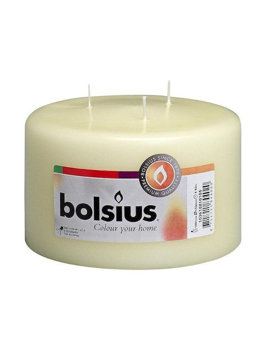 Bolsius Decorative Candle Ecru 1pcs