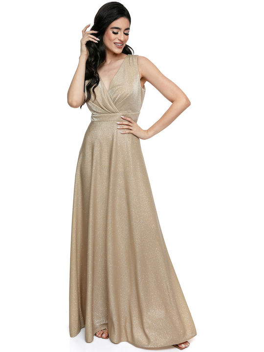 RichgirlBoudoir Maxi Kleid für Hochzeit / Taufe Gold