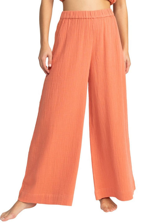 Roxy Damen Stoff Hose Apricot