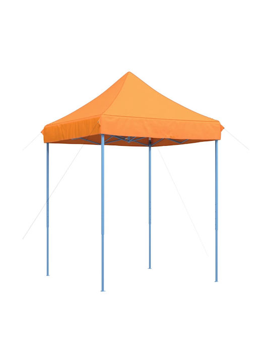 vidaXL Faltbarer Pavillon Garten Orange 2x2m