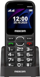 MaxCom MM443 Dual SIM Κινητό με Κουμπιά Μαύρο MaxCom MM443 Dual SIM Κινητό με Κουμπιά Μαύρο