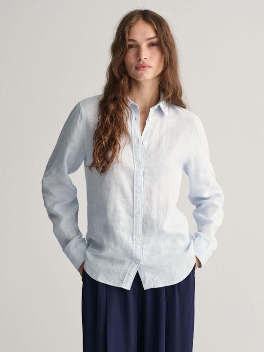 Gant Women's Linen Long Sleeve Shirt Ciell