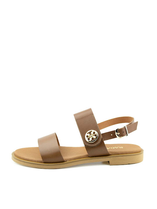 Ragazza Leather Women's Sandals Brown